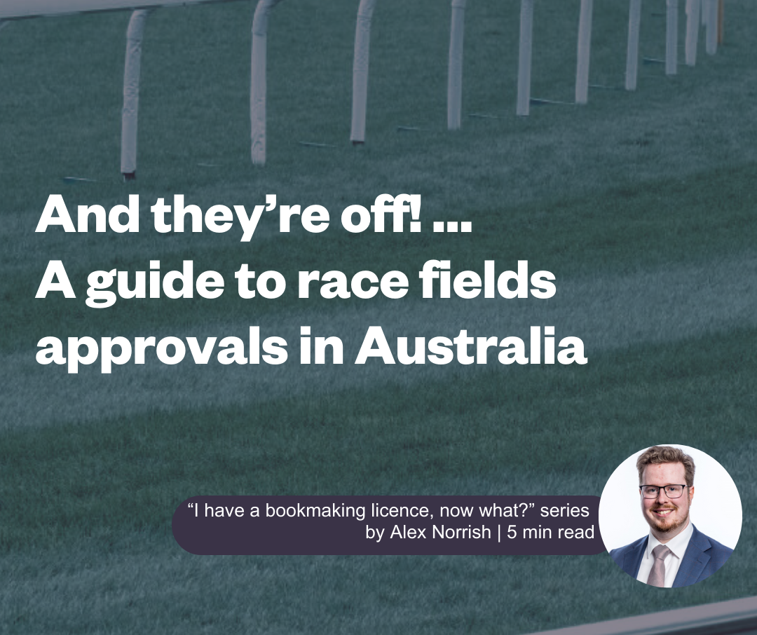 And they’re off! … A guide to race fields approvals in Australia